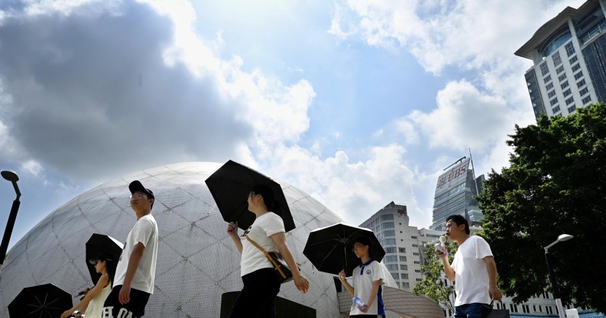 颱風海豚逼近華東 香港周末酷熱或達37度
