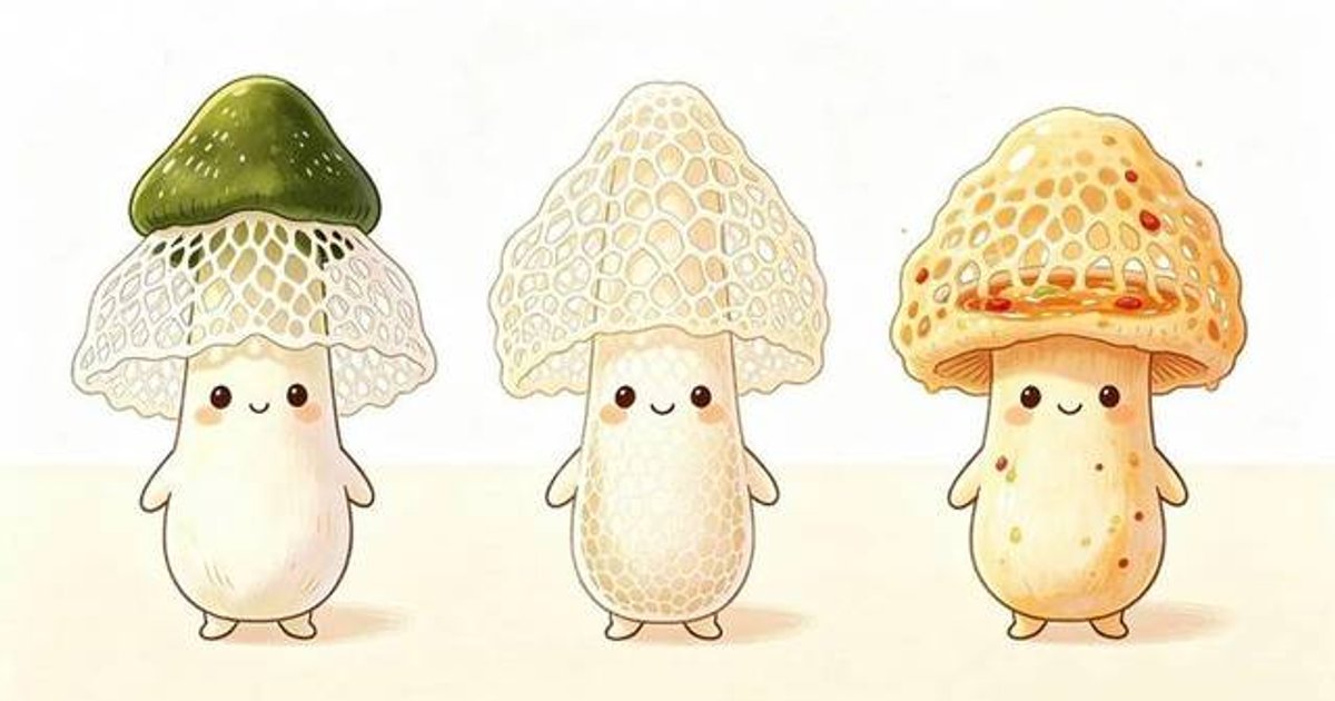 竹荪真面目竟是无味的网状真菌!?为何美味又有营养!