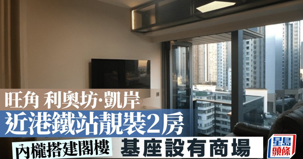 Mong Kok Two-Bedroom Near MTR with Mall, Asking HK$9 Million