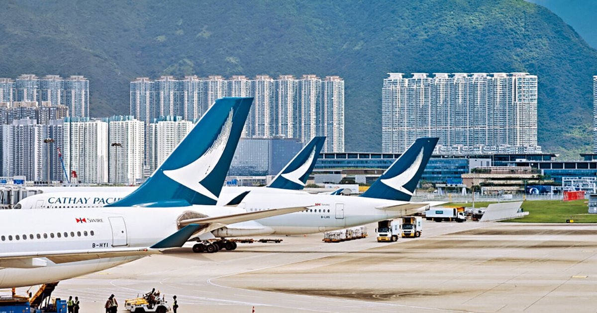 國泰航空暫停往返迪拜及利雅得客運航班至明年1月31日