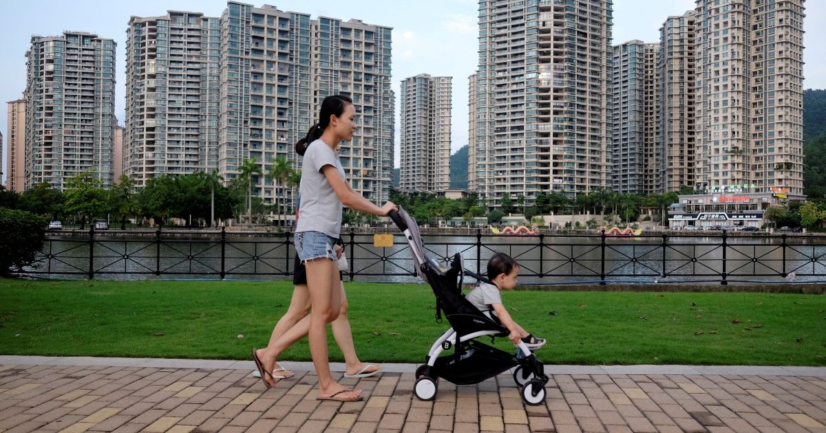 China Property Stocks Sink as New Mortgage Rules Tighten Developer Financing