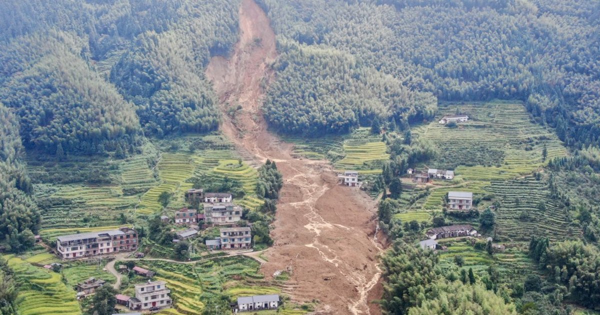 江西遂川泥石流增至16死 颱風沙德爾引爆山泥傾瀉