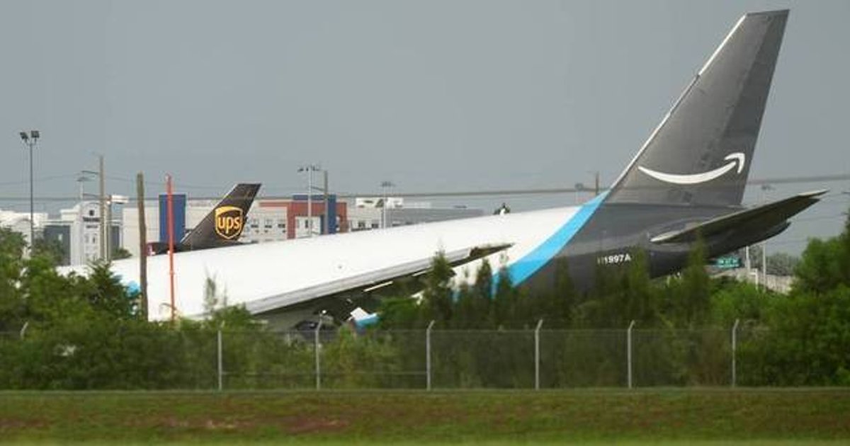 Amazon Cargo Plane Crashes at Miami Airport, Killing at Least 5, Injuring 5