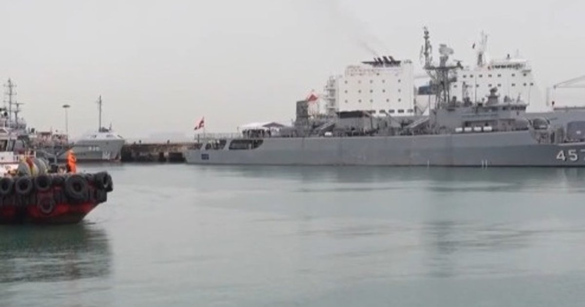 中新海軍本月上旬於湛江附近海域舉行「海上合作-2026」聯演