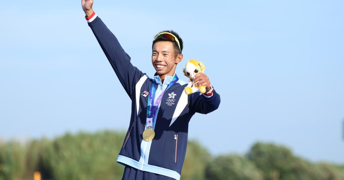 Hong Kong rower Chiu Hin-chun wins lightweight single sculls gold at Asian Games