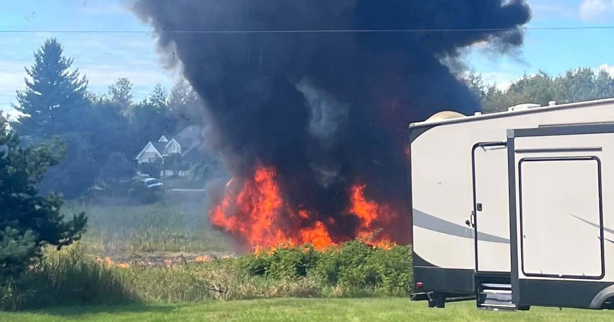 US F-16 Fighter Jet Crashes in Michigan During Training, Pilot Ejects Safely