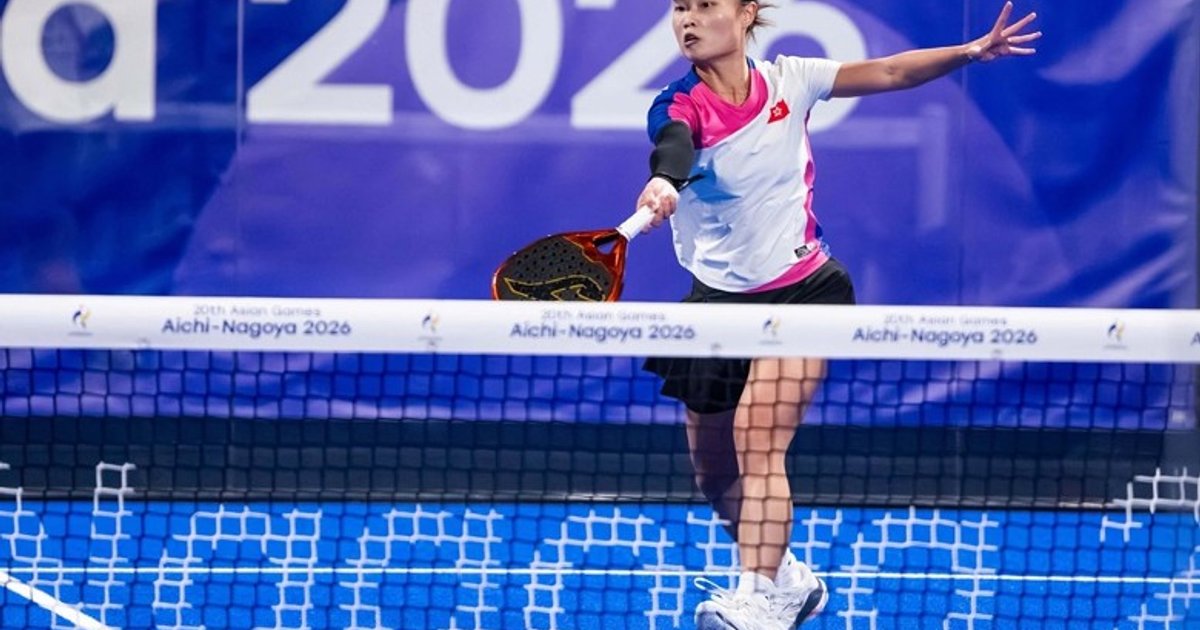HK Paddletennis Duo Chan Hiu-laen/Lo Yik-yan Reach Asian Games Quarters