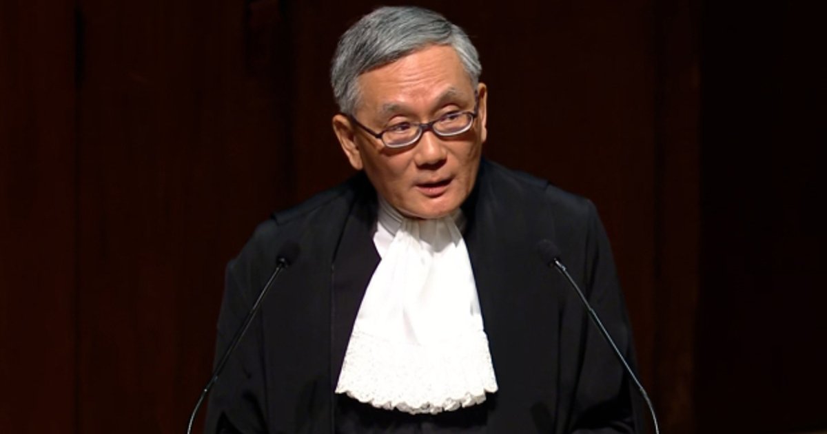 張舉能將赴首爾出席第二十屆亞太區首席法官會議