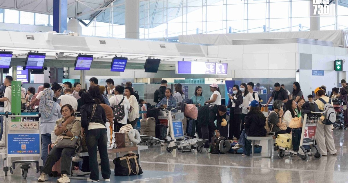 Hong Kong Airport Records 4.86 Million Passengers Last Month, 10.2% Year-on-Year Growth