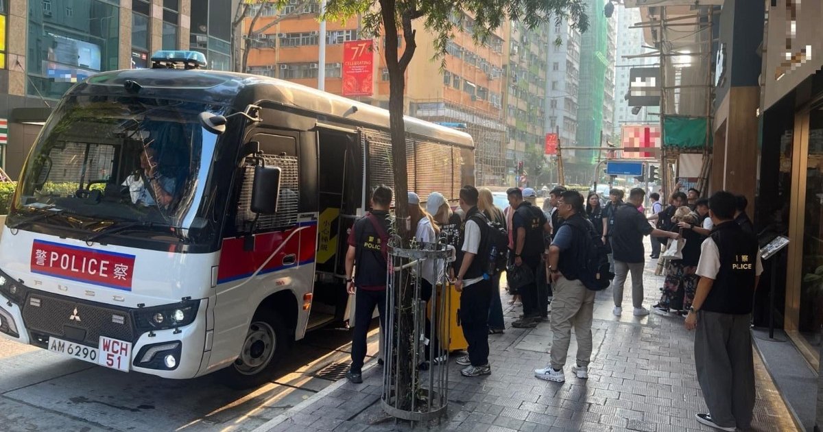 湾仔扫黄行动拘16人涉违反逗留条件
