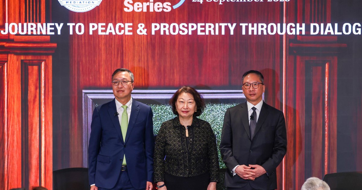 總部設於香港的國際調解組織 將在大灣區爭端解決中扮演關鍵角色