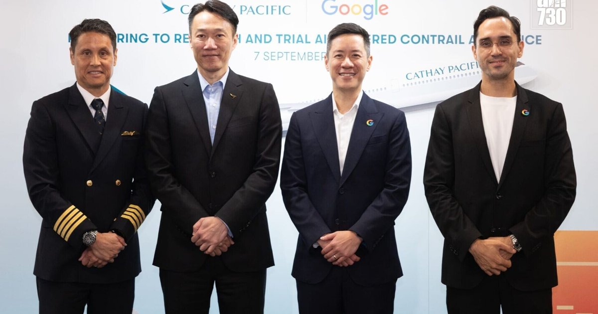 Cathay Pacific and Google Expand AI Contrailing Partnership into Phase 2